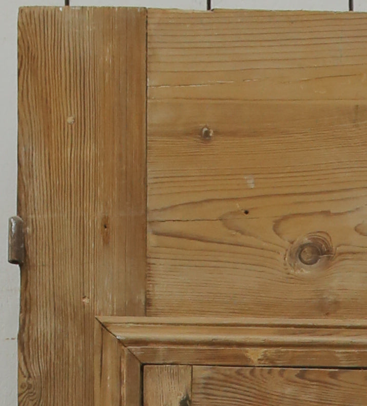 VINTAGE DBL FRENCH METAL DOOR A681