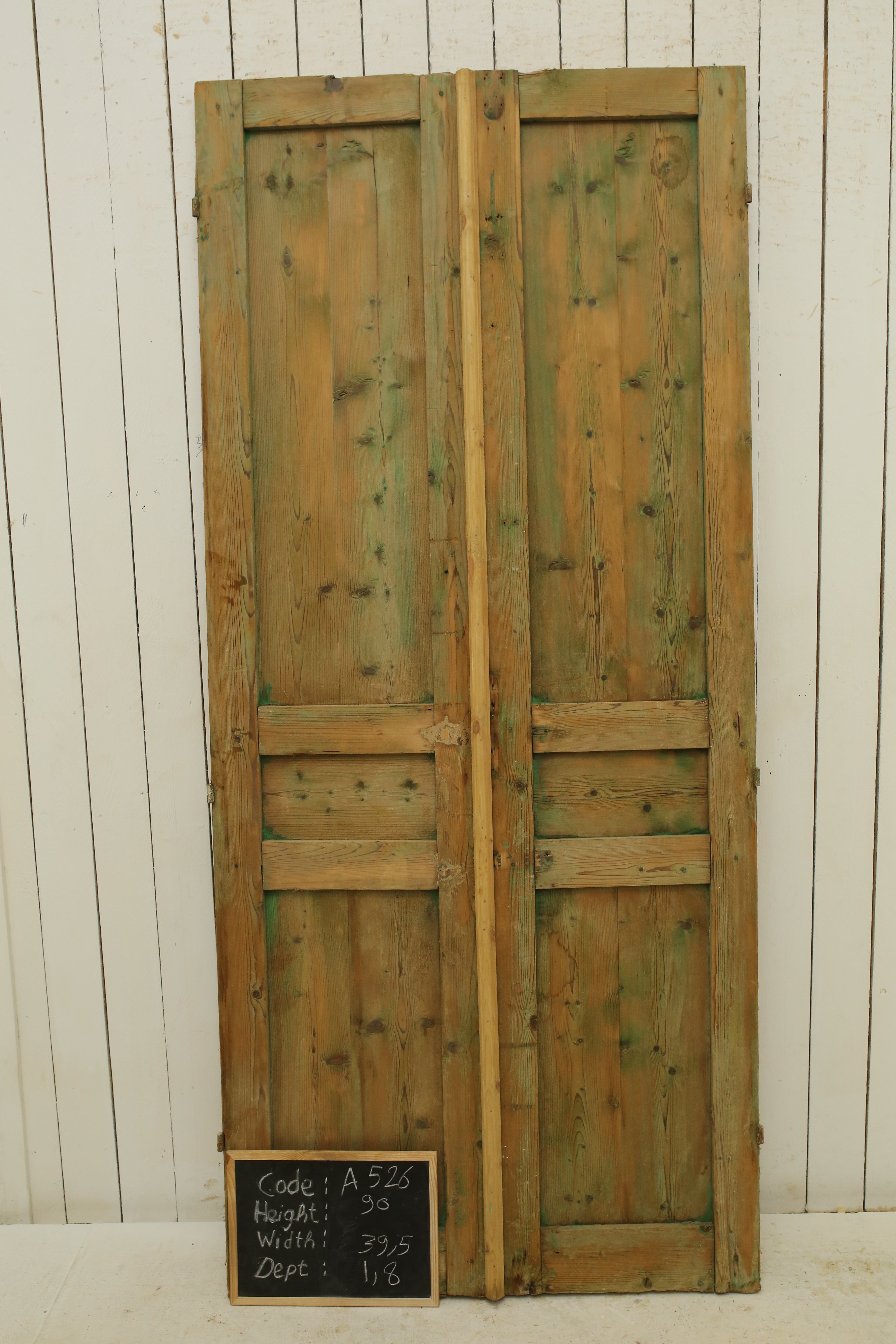 VINTAGE DBL FRENCH DOOR A526
