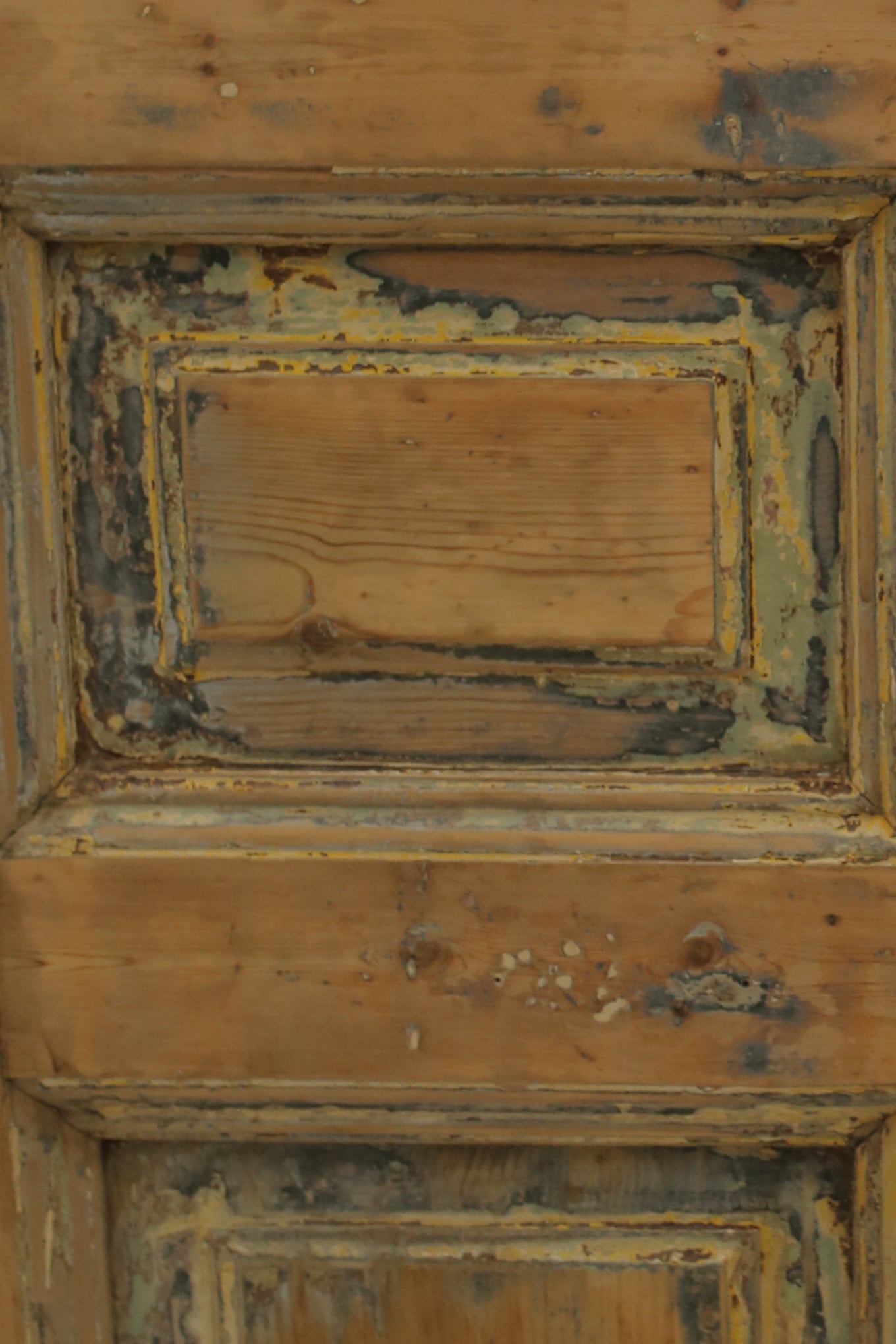 VINTAGE DBL FRENCH METAL DOOR A690