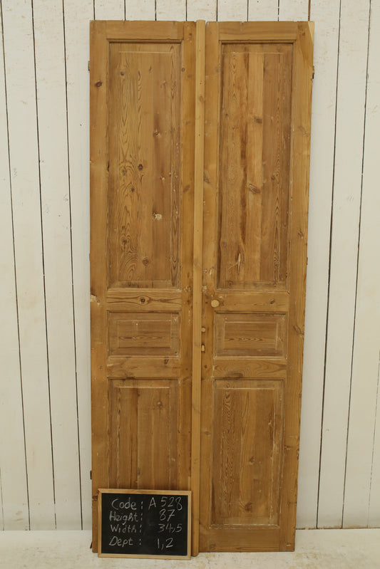 VINTAGE DBL FRENCH DOOR A528