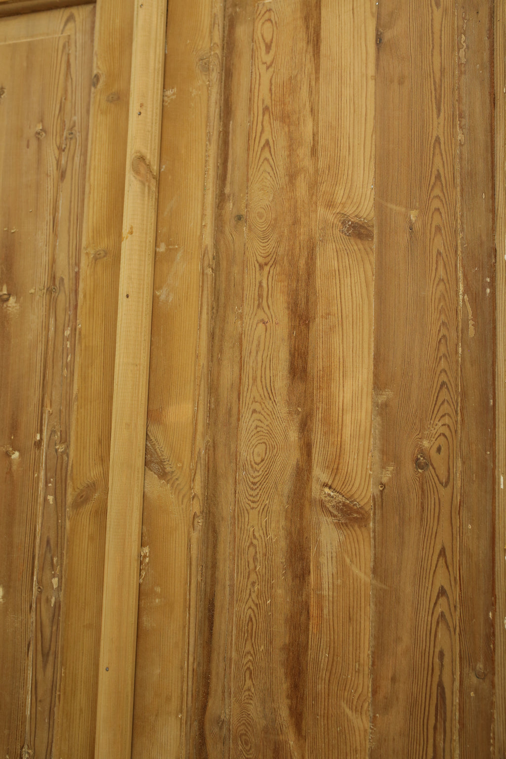 Vintage Double French Solid Wood Doors – 87" H x 34.5" W – A528