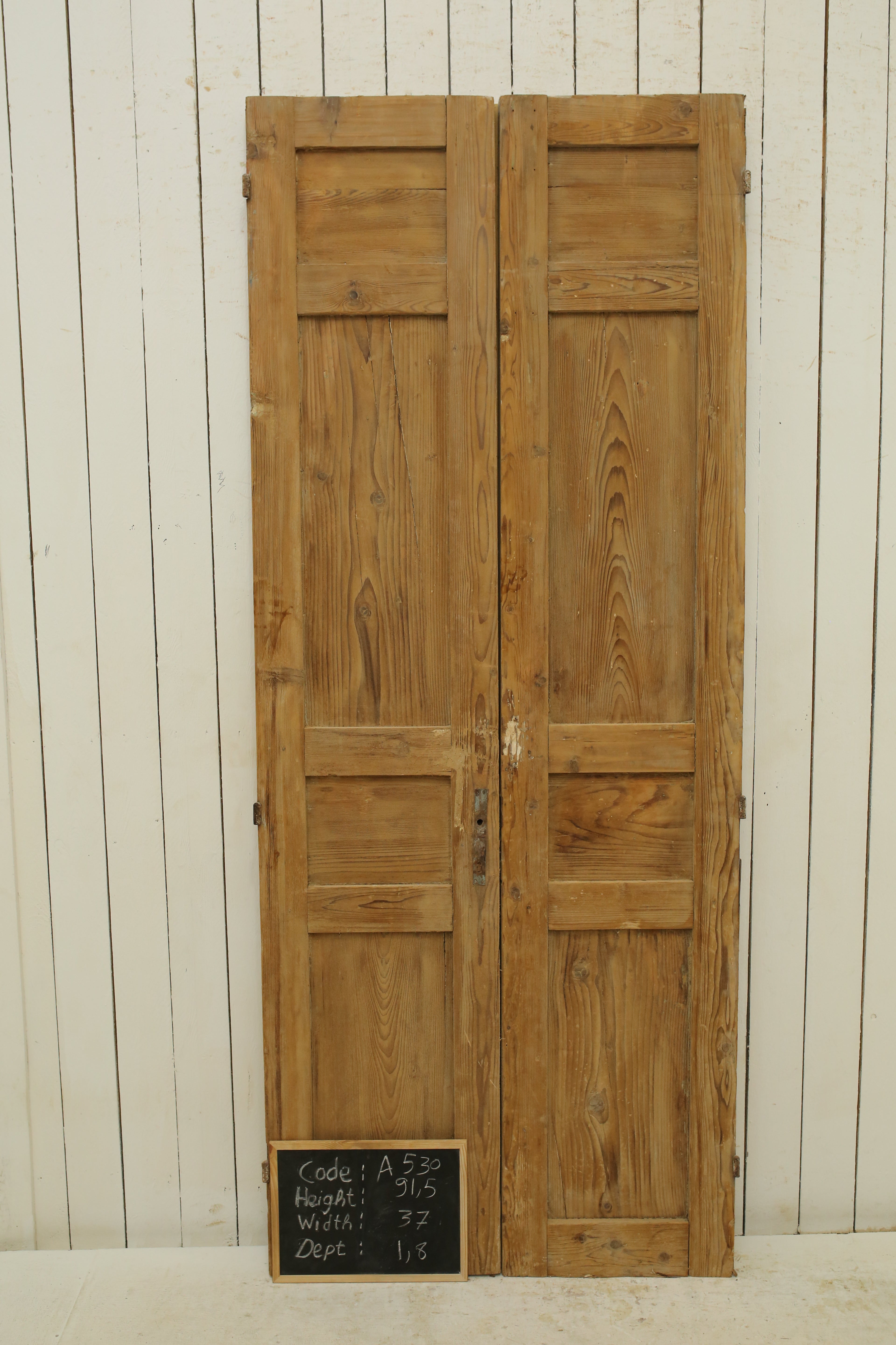 VINTAGE DBL FRENCH DOOR A530