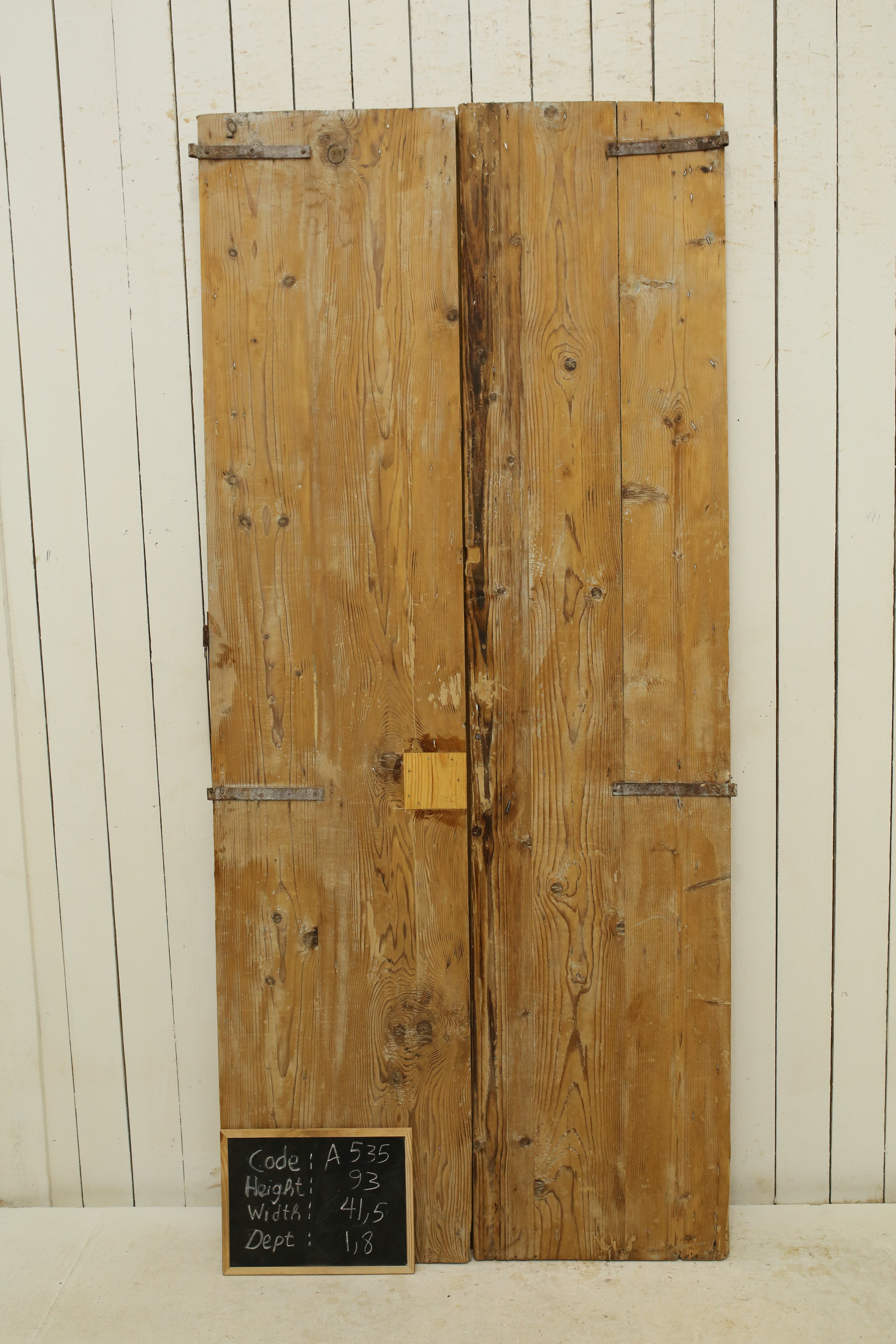 VINTAGE DBL FRENCH DOOR A535