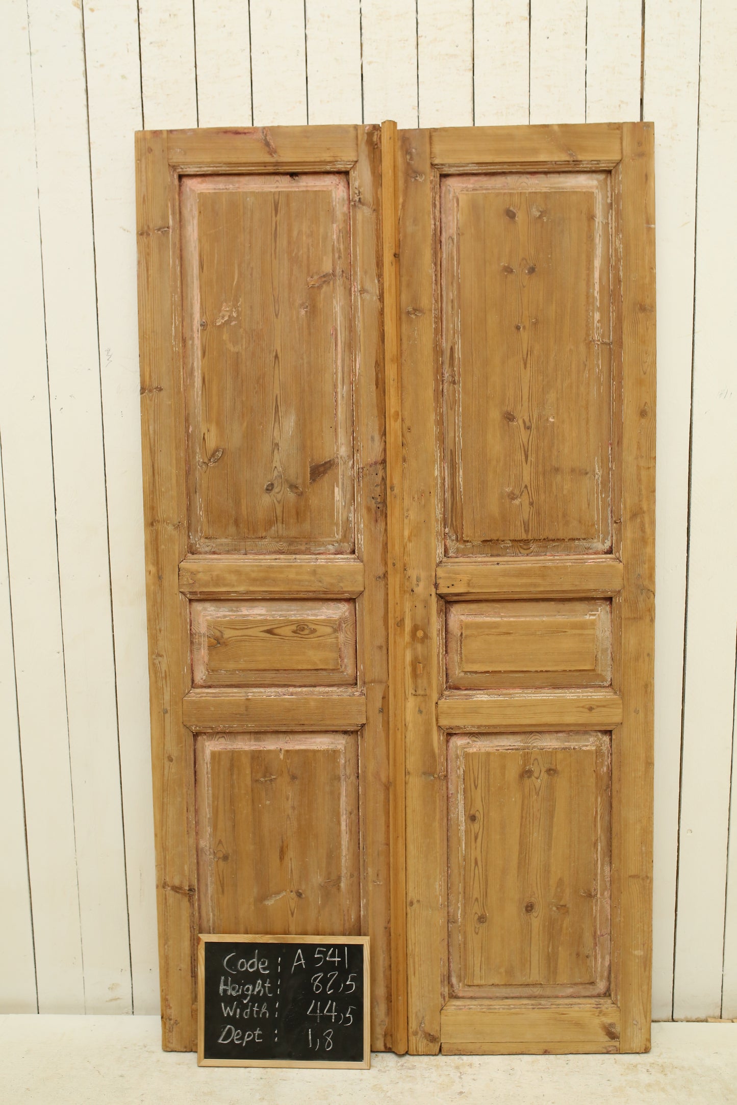 VINTAGE DBL FRENCH DOOR A541