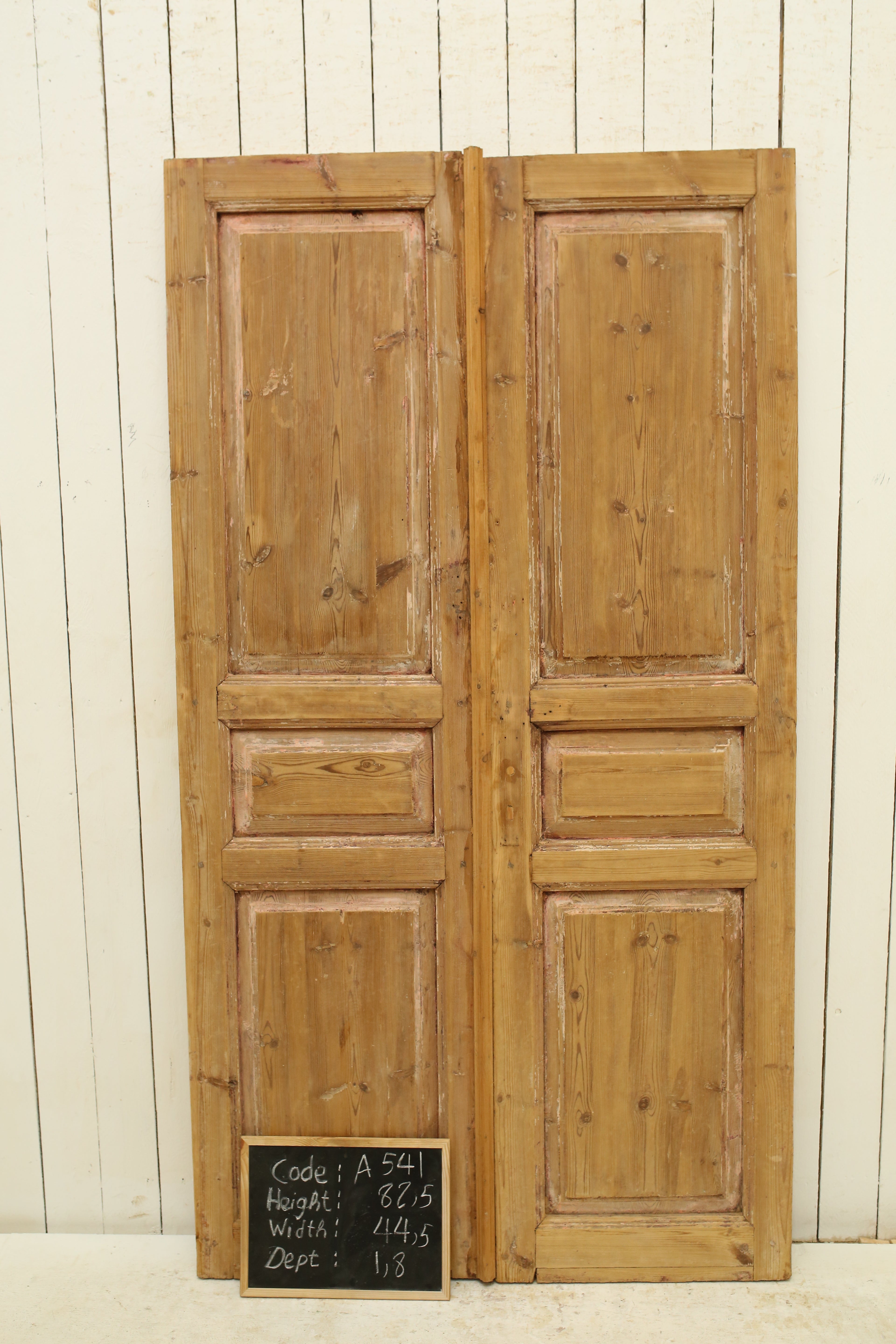 VINTAGE DBL FRENCH DOOR A541