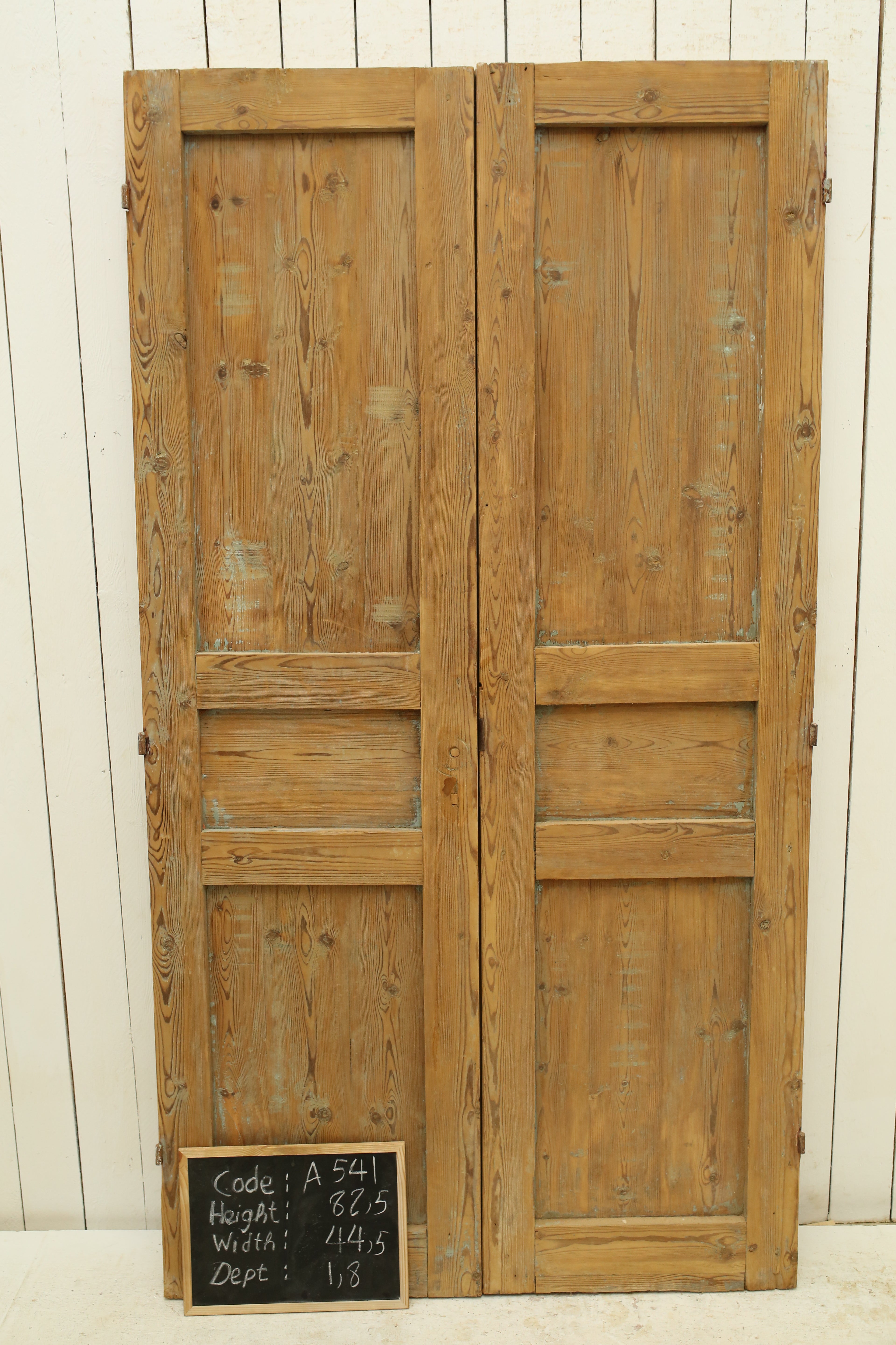 VINTAGE DBL FRENCH DOOR A541