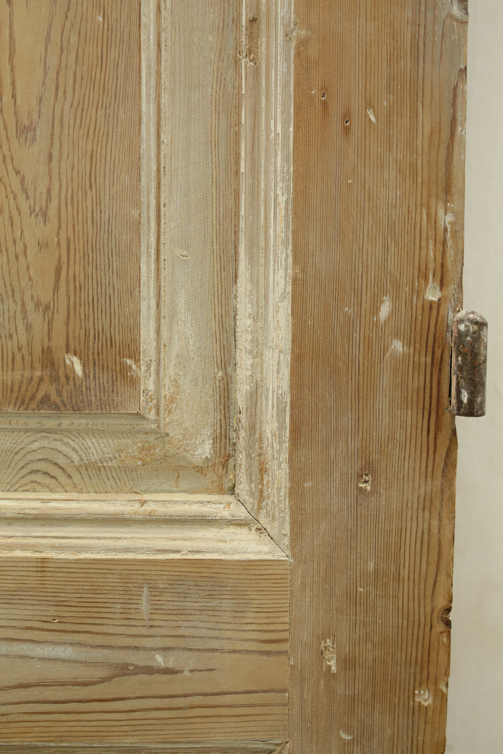 Vintage Double French Solid Wood Doors – 96" H x 39.5" W – A563