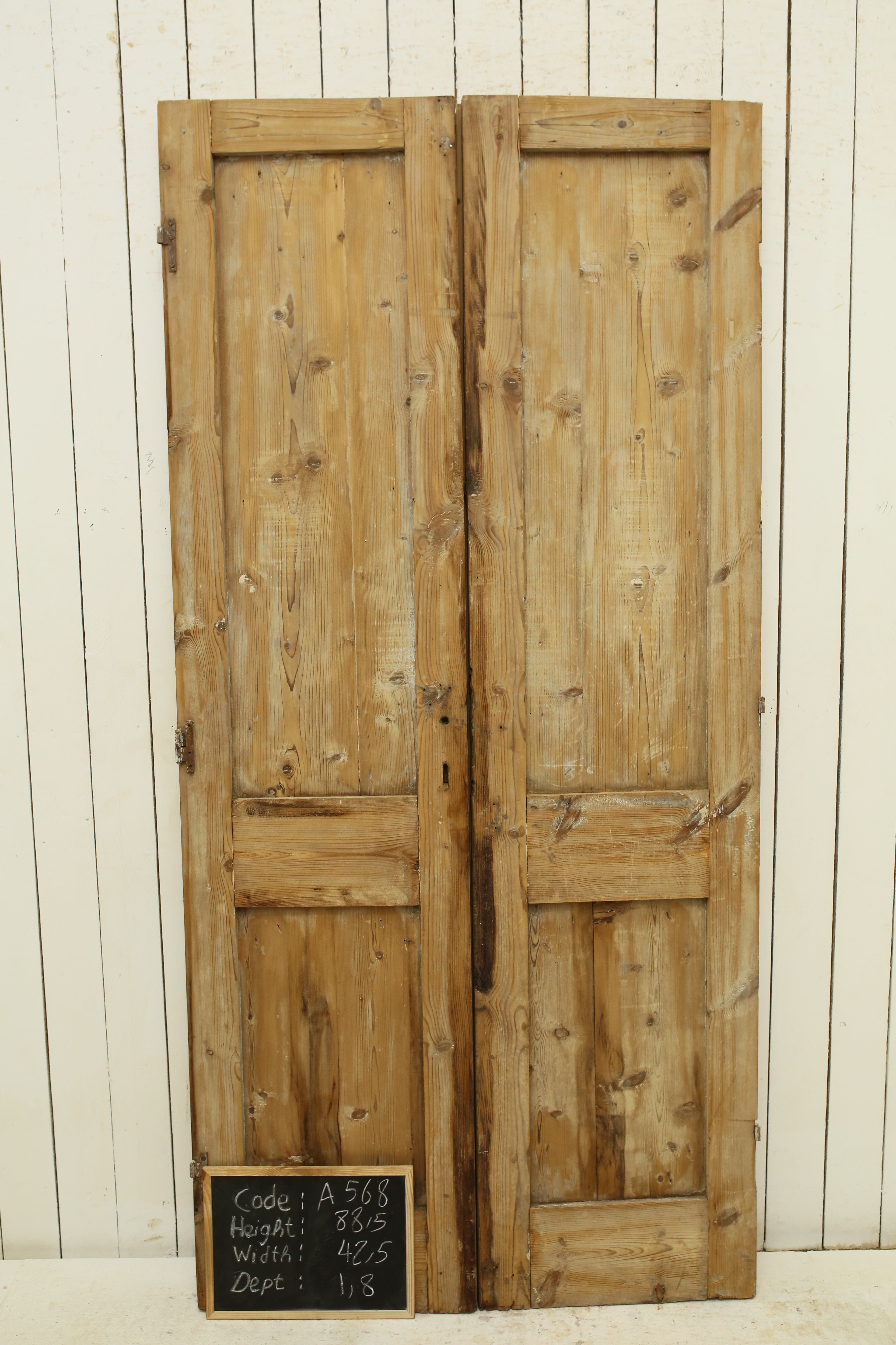 VINTAGE DBL FRENCH DOOR A568