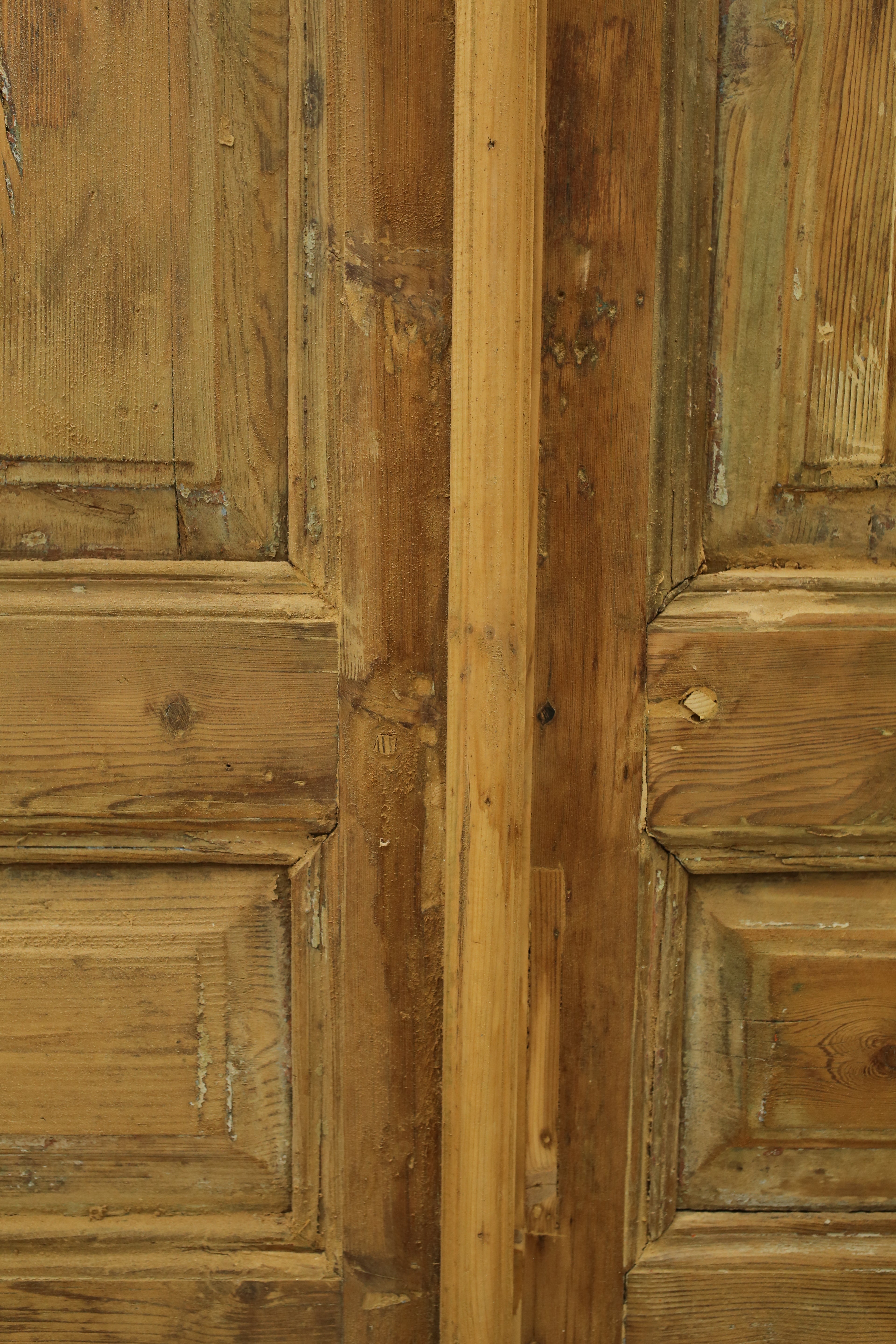 VINTAGE DBL FRENCH DOOR A579