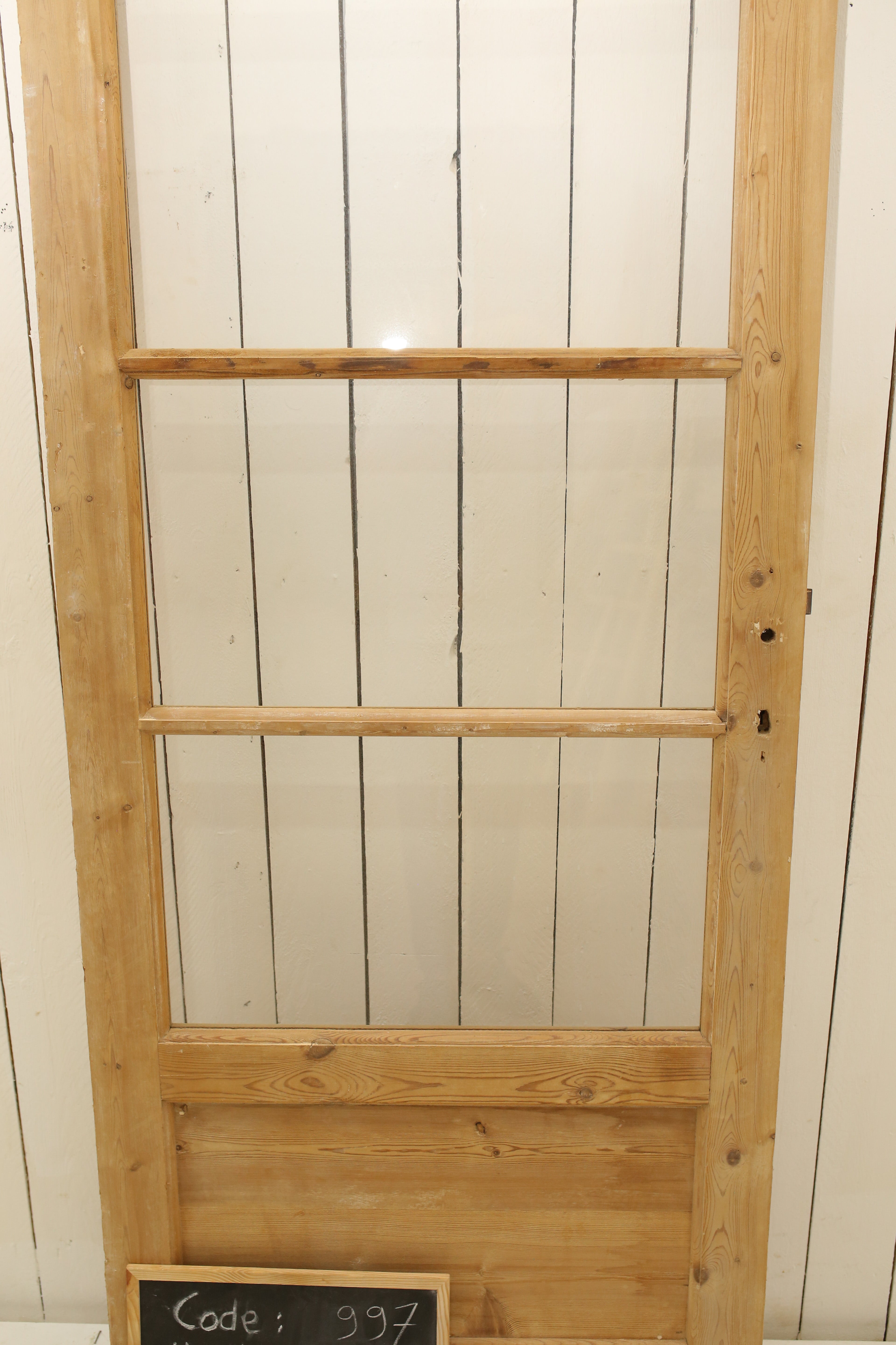 VINTAGE SINGLE GLASS DOOR 997