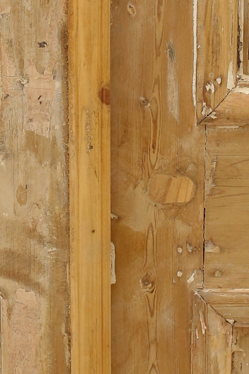 VINTAGE DBL FRENCH METAL DOOR A4