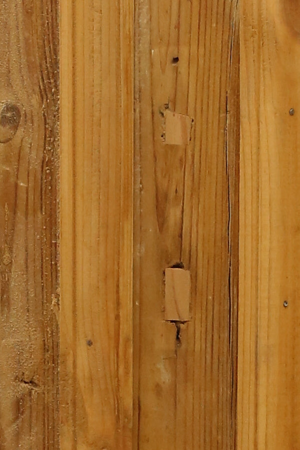 VINTAGE DBL FRENCH METAL DOOR A10