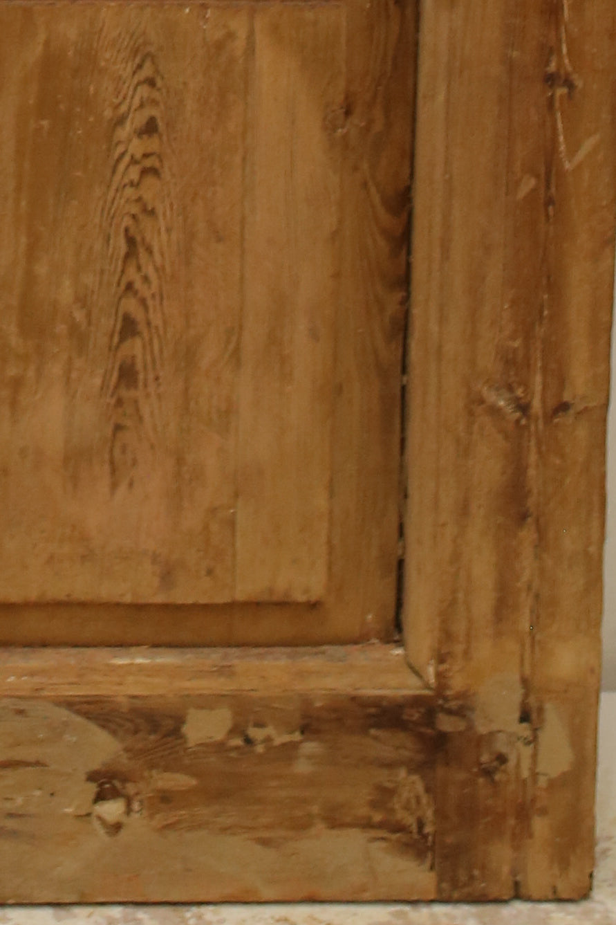 VINTAGE DBL FRENCH METAL DOOR A12