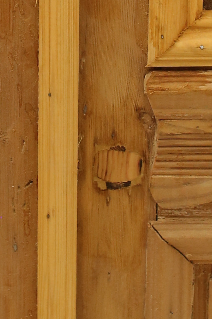 VINTAGE DBL FRENCH METAL DOOR A15