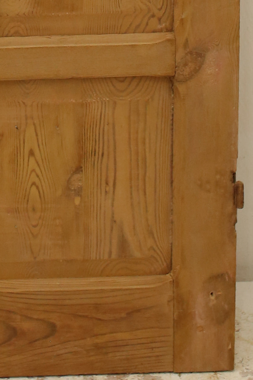 VINTAGE DBL FRENCH METAL DOOR A15