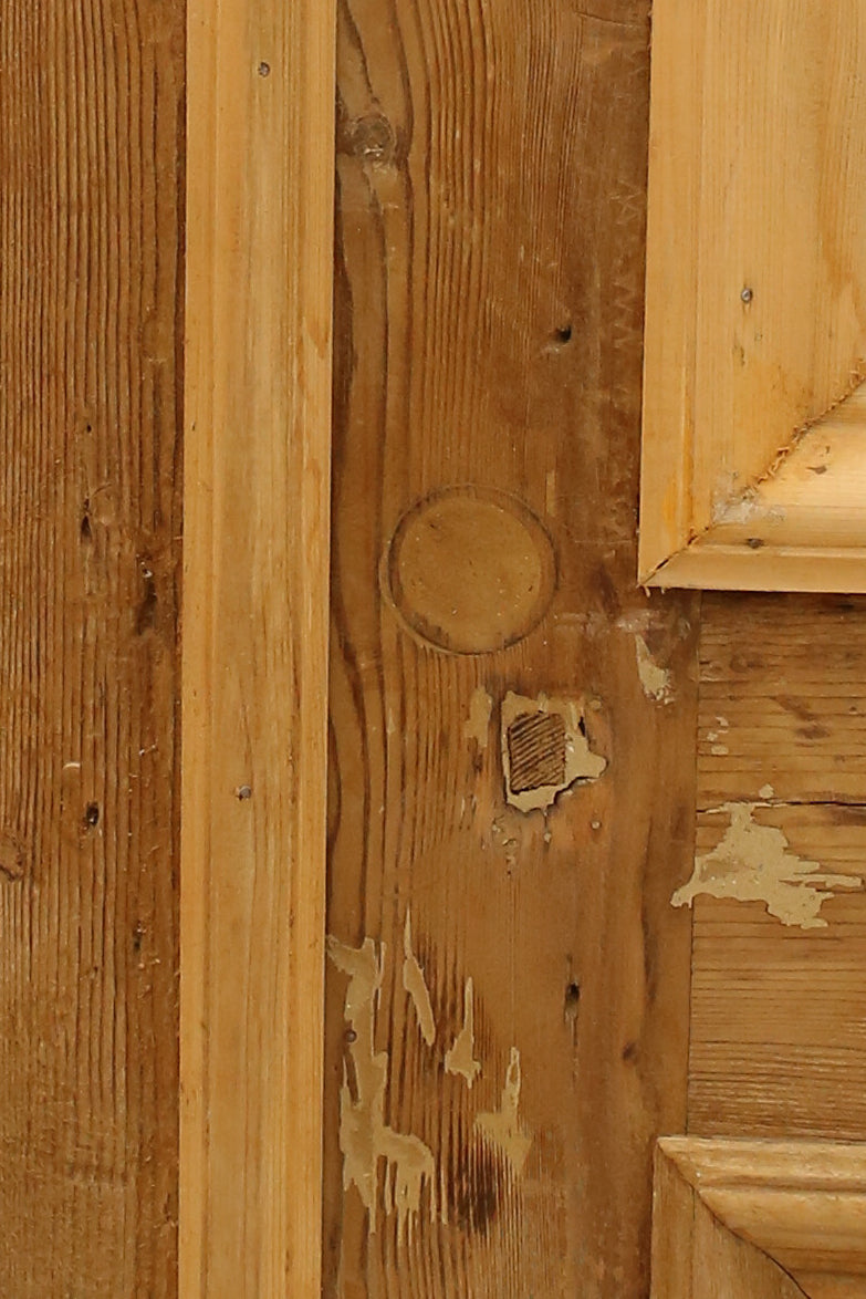 VINTAGE DBL FRENCH METAL DOOR A24