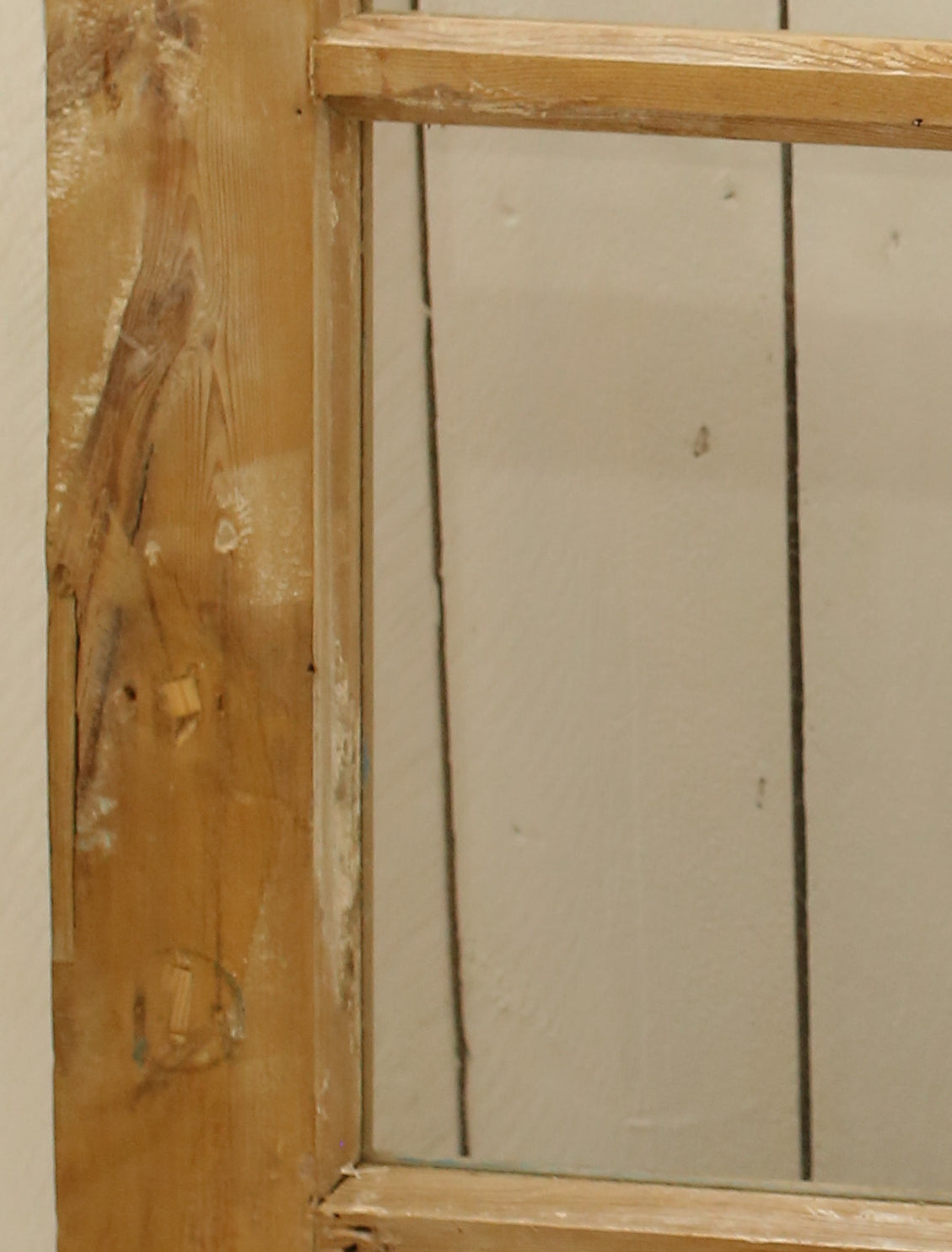 VINTAGE SINGLE GLASS DOOR A38