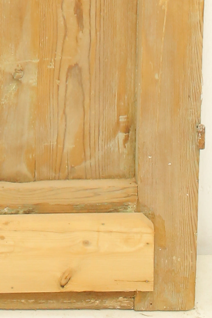 VINTAGE DBL FRENCH METAL DOOR A65