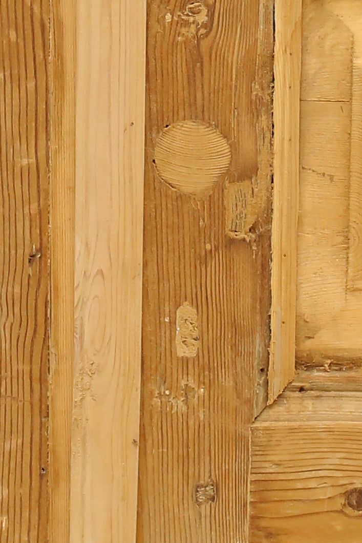 VINTAGE DBL FRENCH METAL DOOR A73