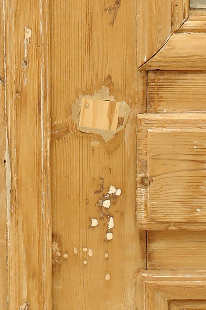 VINTAGE DBL FRENCH METAL DOOR A75