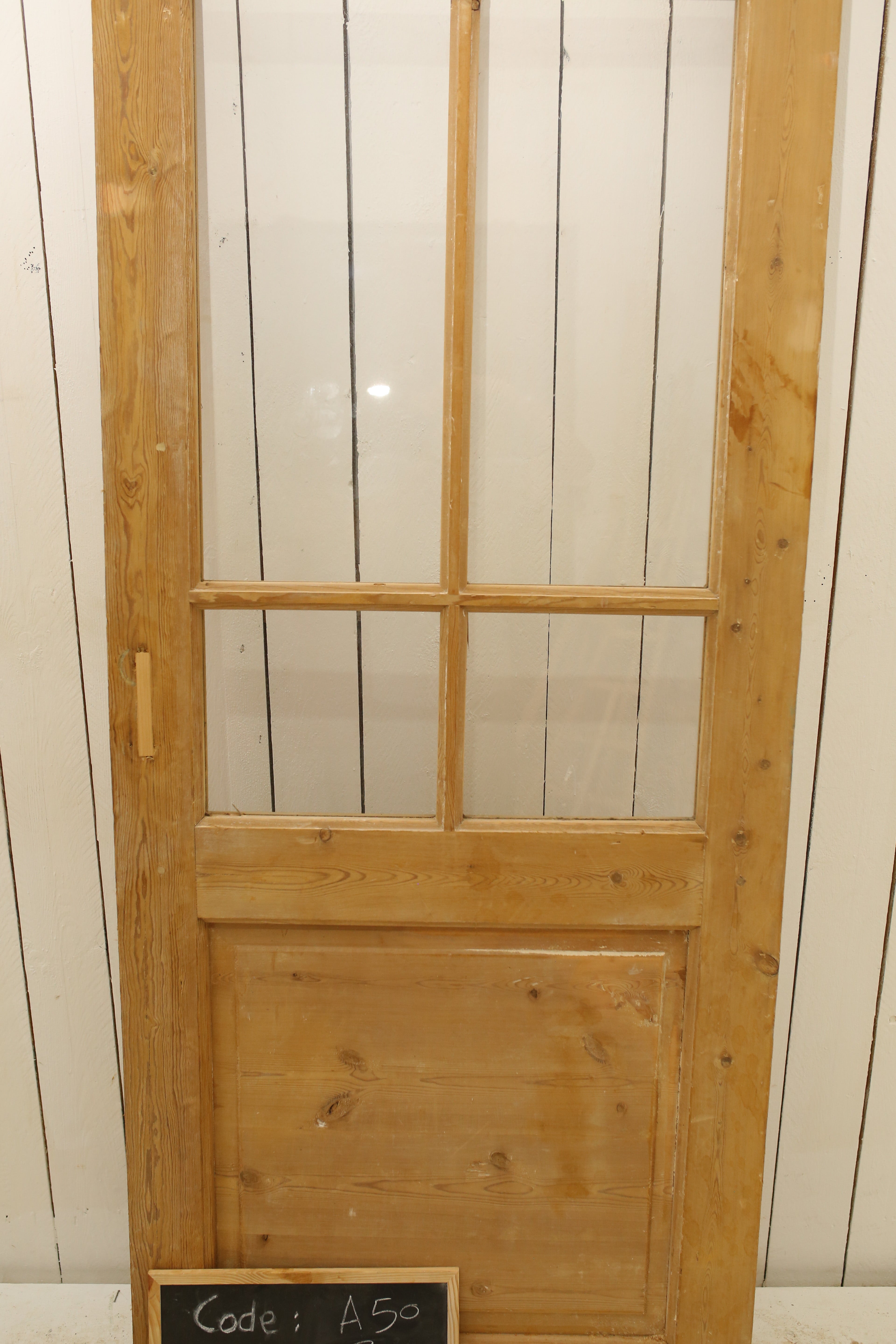 VINTAGE SINGLE GLASS DOOR A50