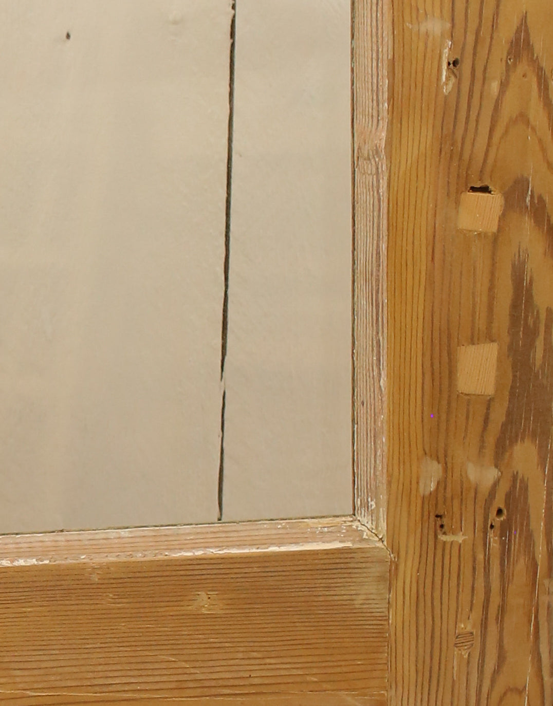 VINTAGE SINGLE GLASS DOOR A55