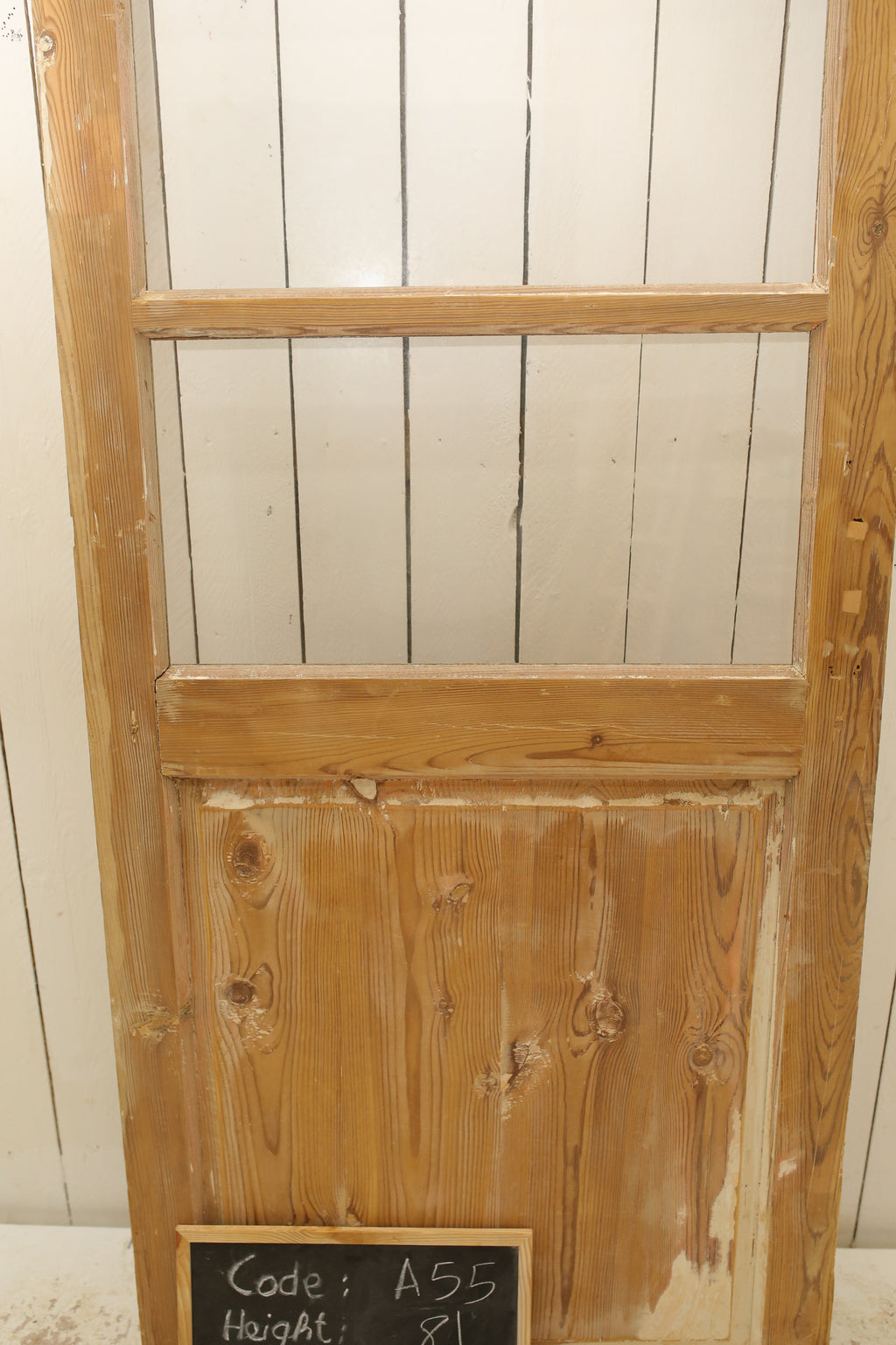 Vintage French Door (with Glass) - A55