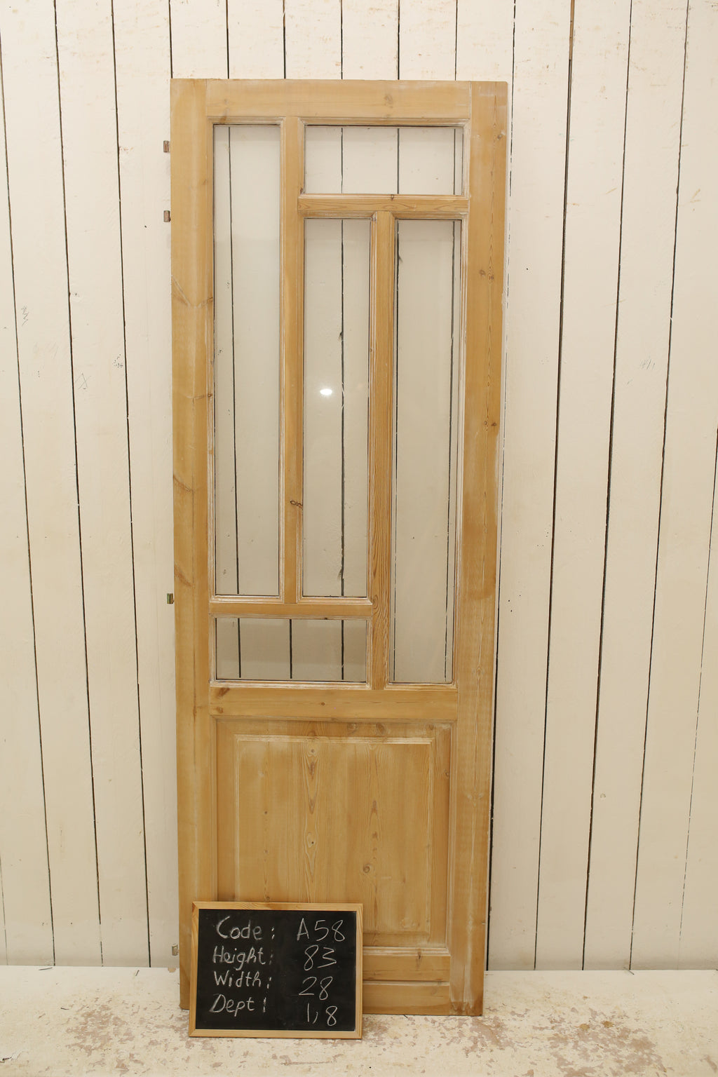 Vintage French Door (with Glass) - A58