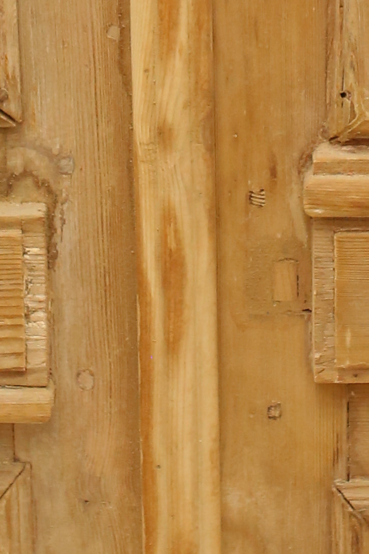 VINTAGE DBL FRENCH METAL DOOR A102