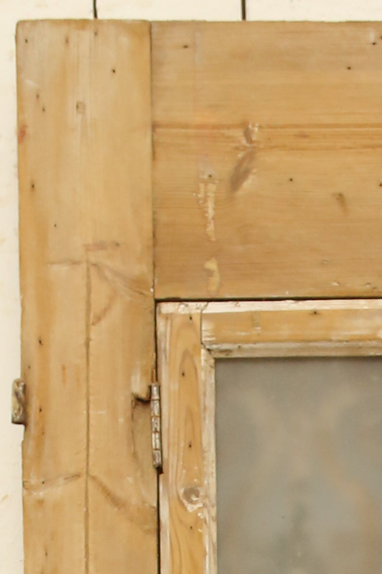 VINTAGE DBL FRENCH METAL DOOR A105