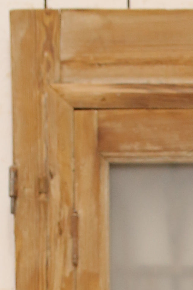 VINTAGE DBL FRENCH METAL DOOR A158