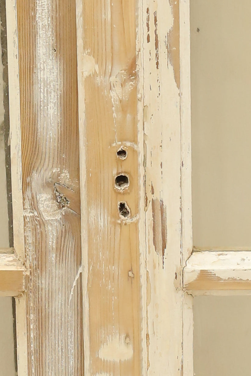 VINTAGE DBL FRENCH GLASS DOOR A132