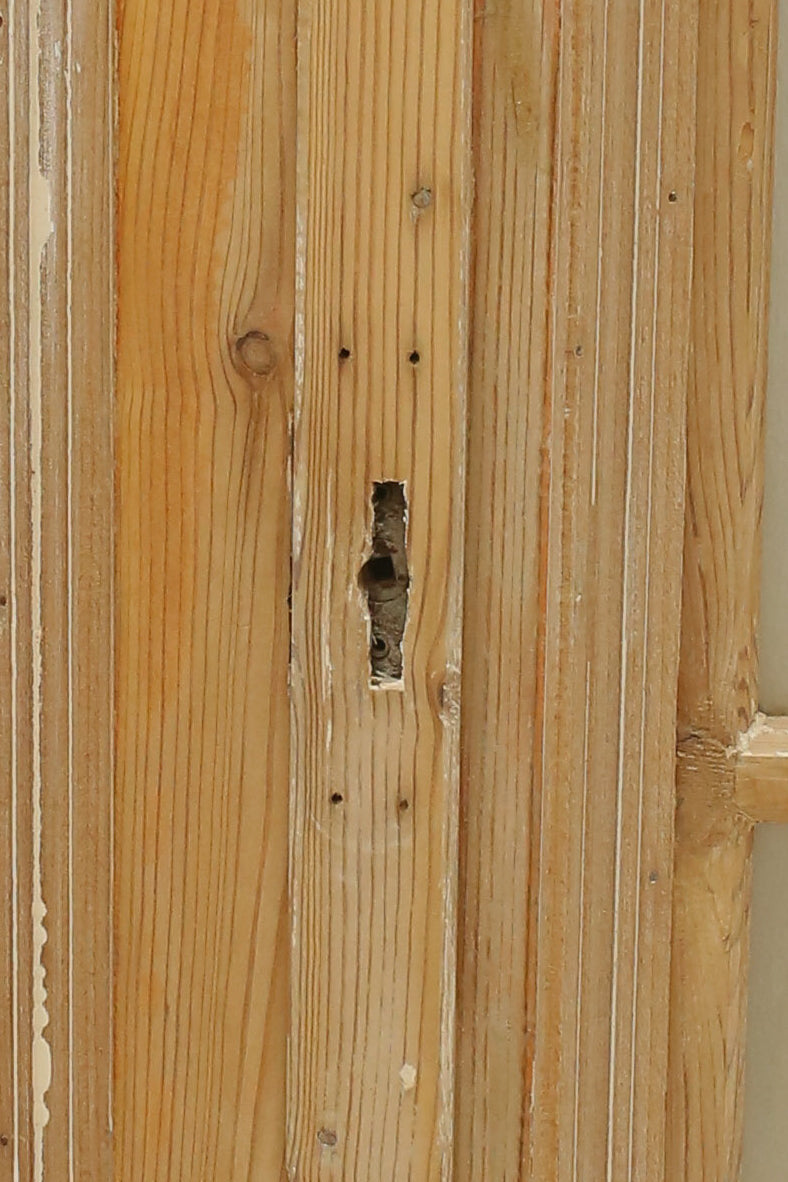 VINTAGE DBL FRENCH GLASS DOOR A136