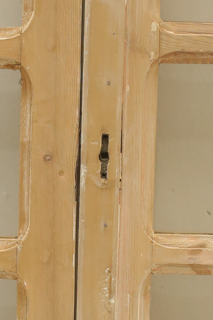 VINTAGE DBL FRENCH GLASS DOOR A246