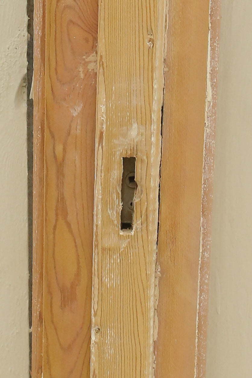 VINTAGE DBL FRENCH GLASS DOOR A253