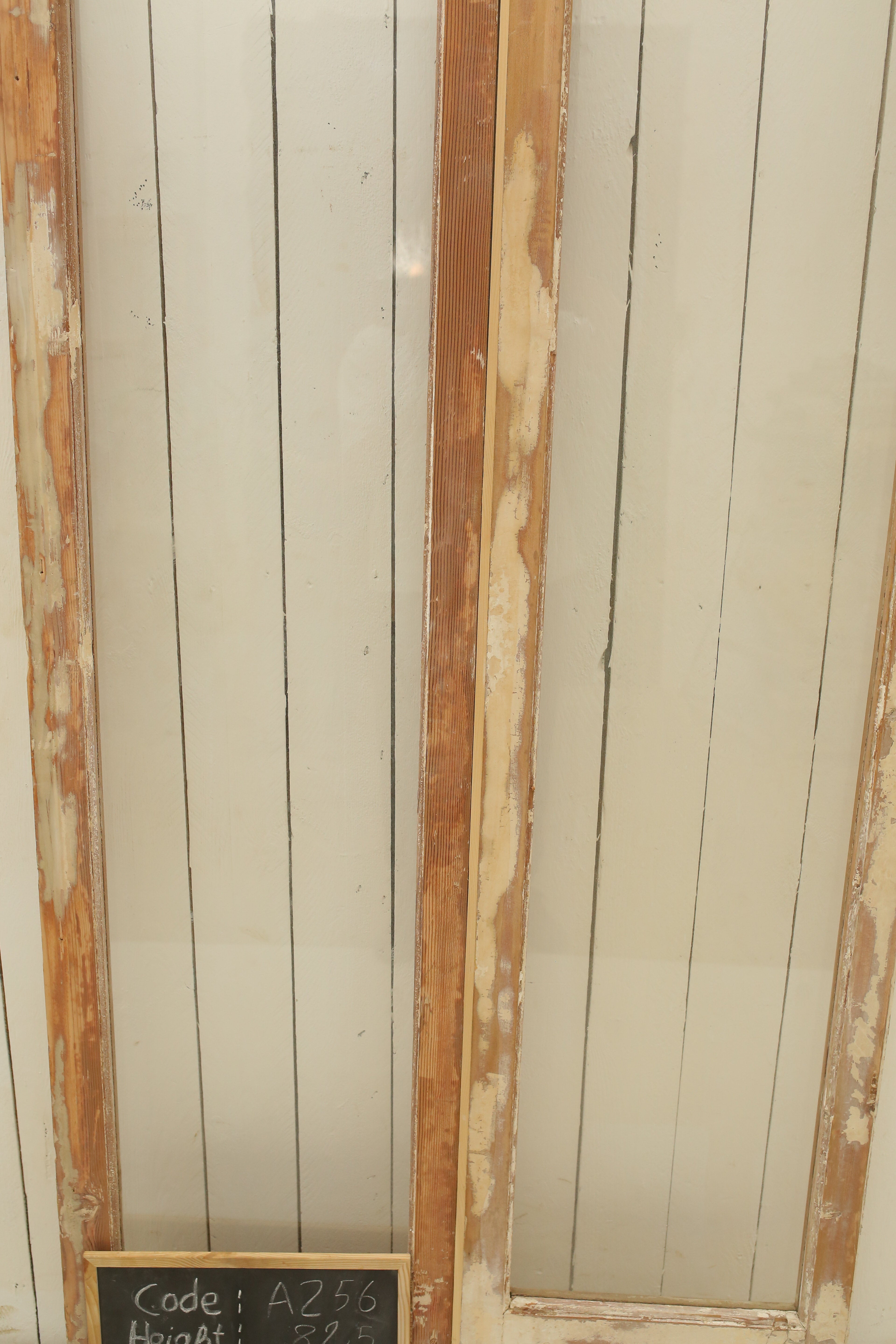 VINTAGE DBL FRENCH GLASS DOOR A256