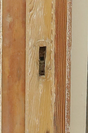 VINTAGE DBL FRENCH GLASS DOOR A256