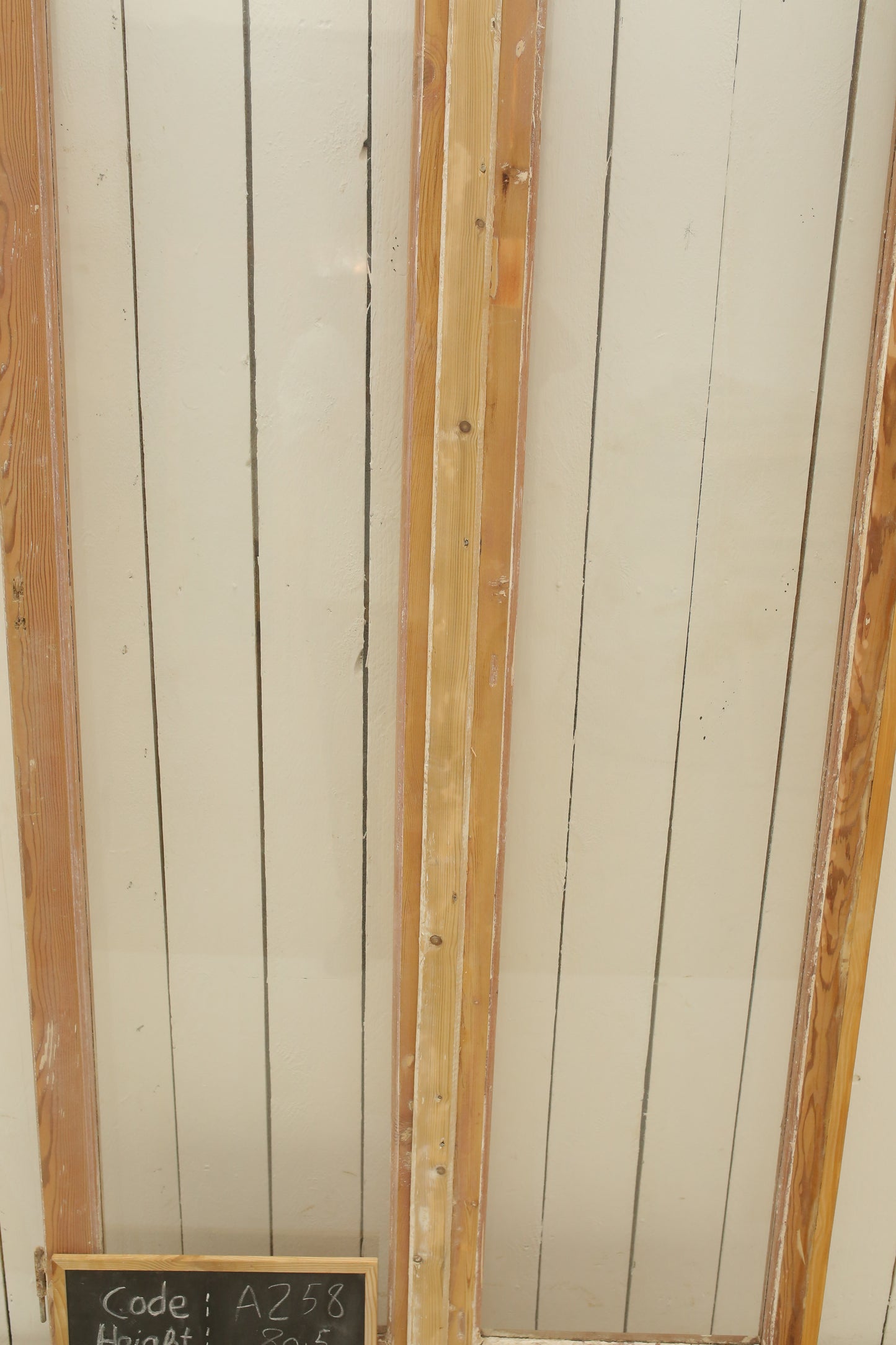 VINTAGE DBL FRENCH GLASS DOOR A258