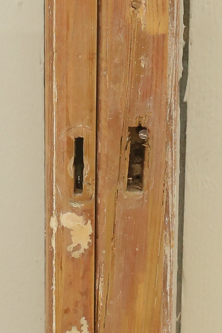 VINTAGE DBL FRENCH GLASS DOOR A259