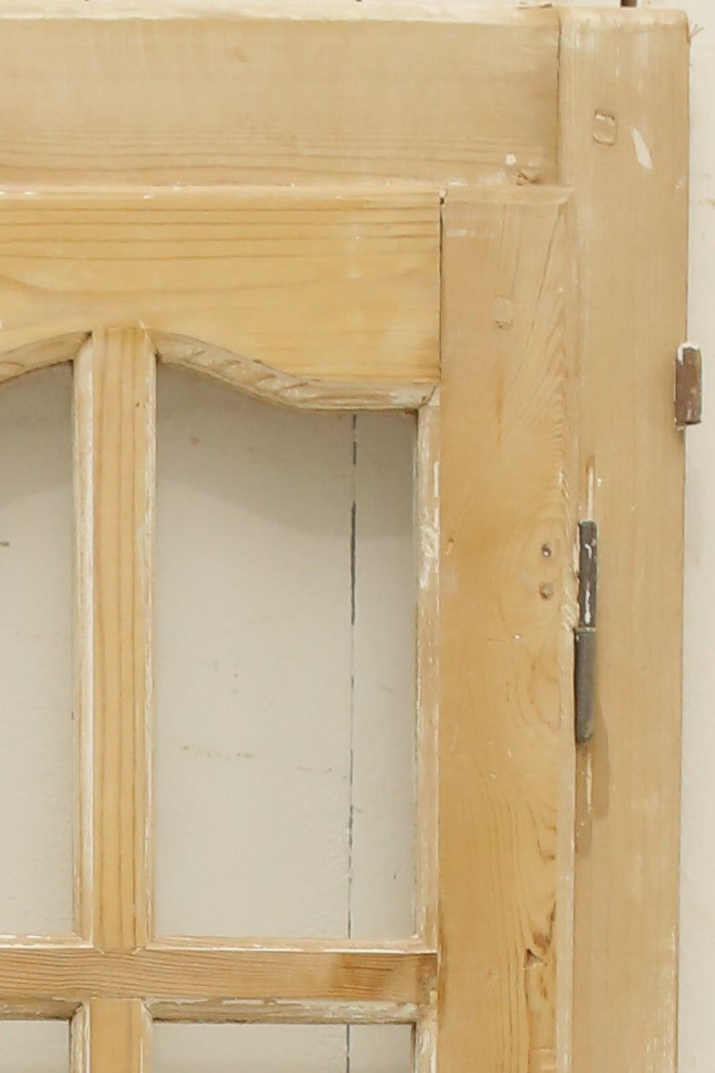 VINTAGE DBL FRENCH GLASS DOOR A260