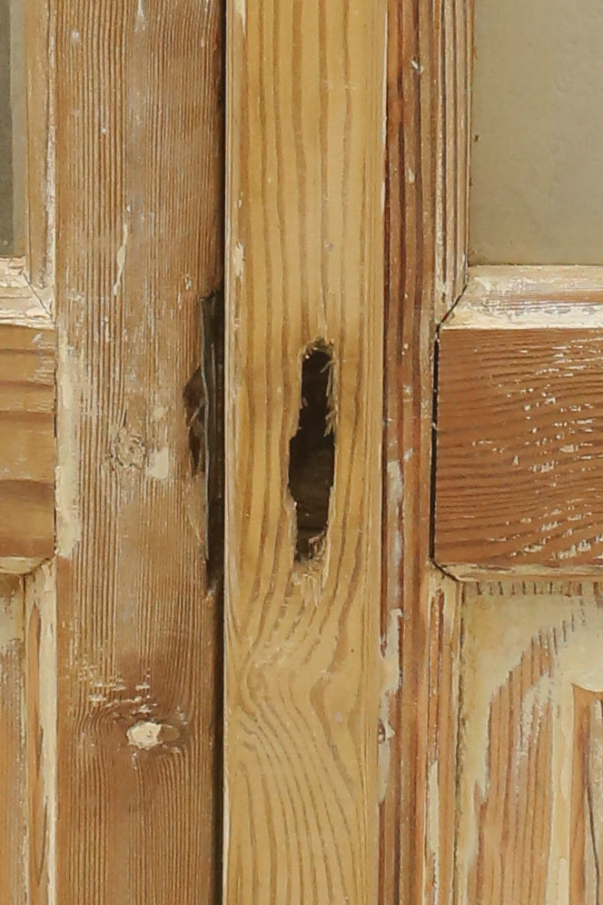 VINTAGE DBL FRENCH GLASS DOOR A268