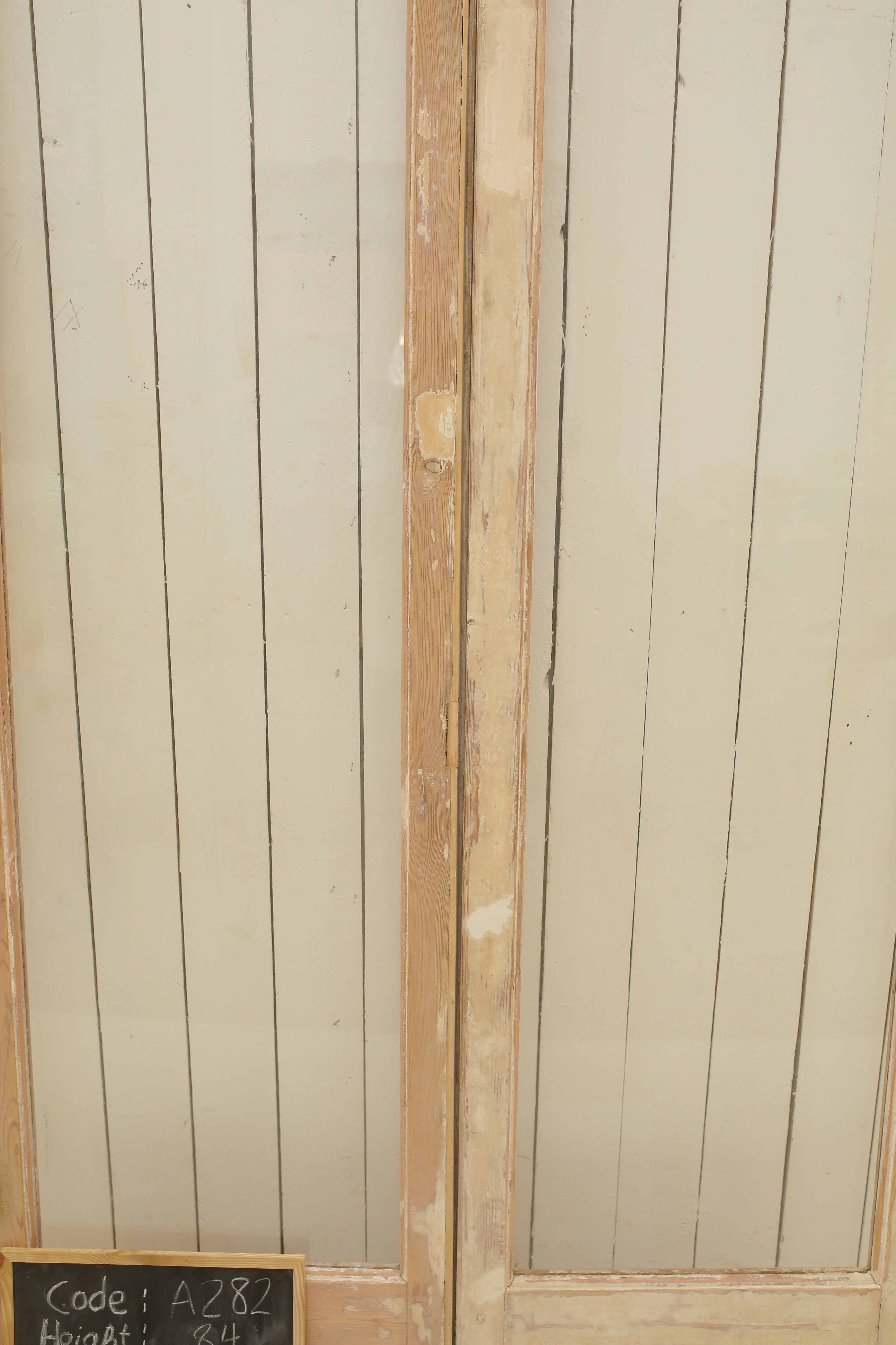 VINTAGE DBL FRENCH GLASS DOOR A282