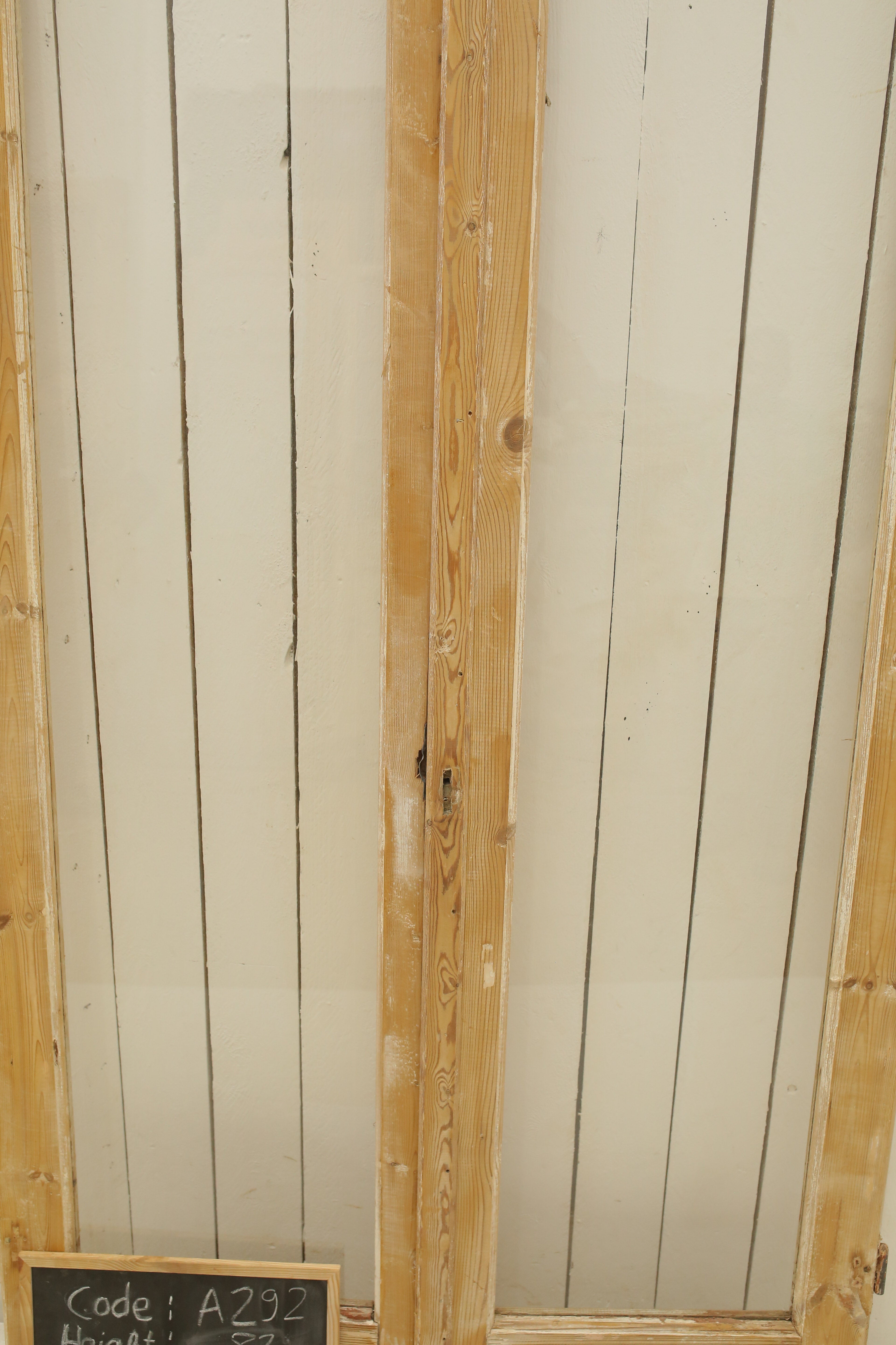 VINTAGE DBL FRENCH GLASS DOOR A292