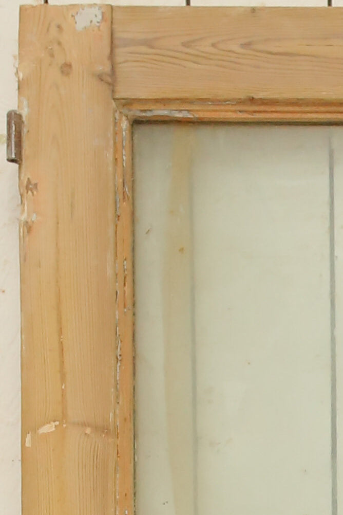 VINTAGE DBL FRENCH GLASS DOOR A298