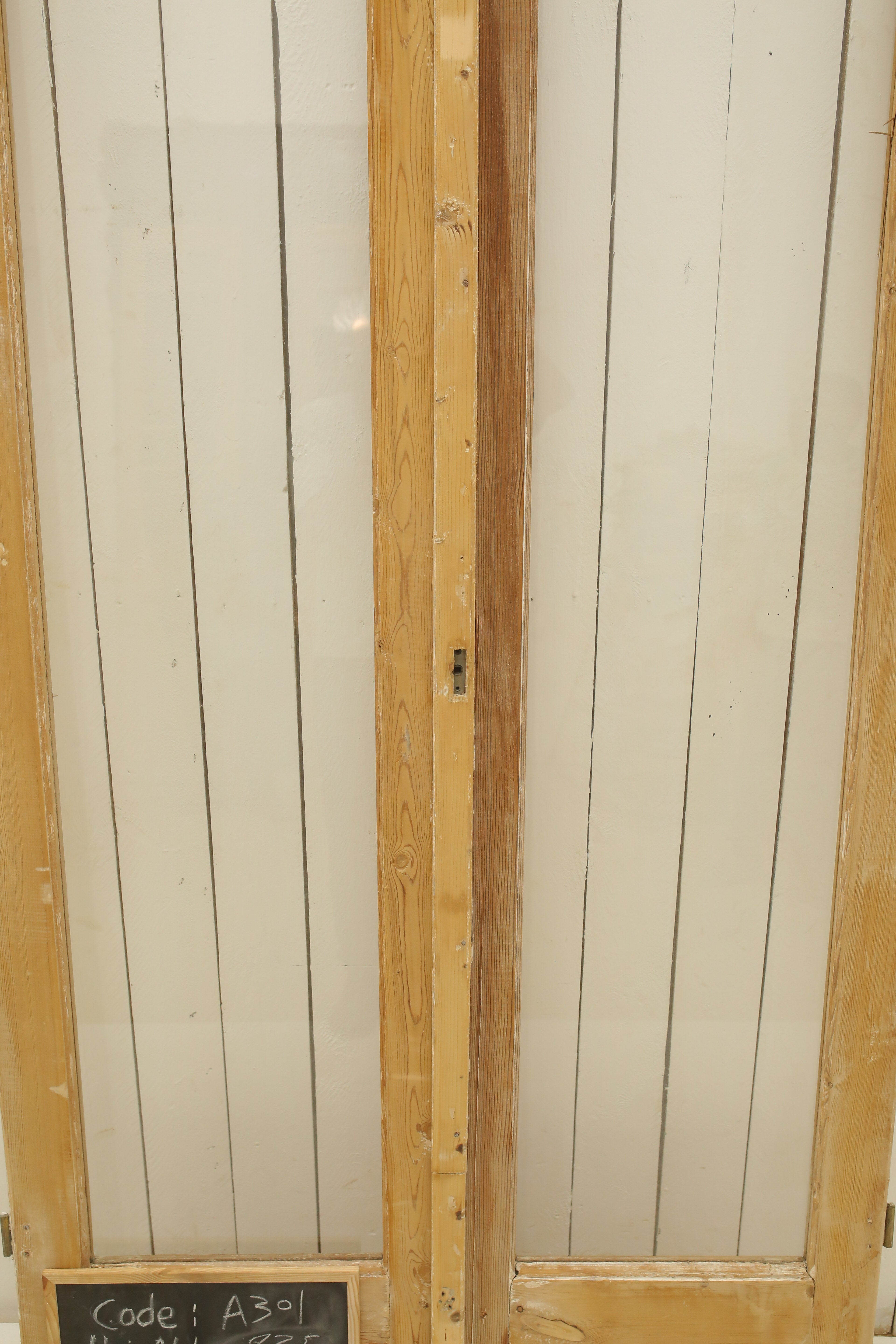 VINTAGE DBL FRENCH GLASS DOOR A301