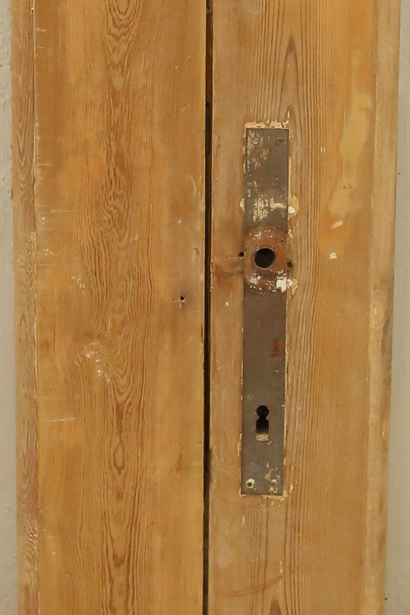 VINTAGE DBL FRENCH GLASS DOOR A338