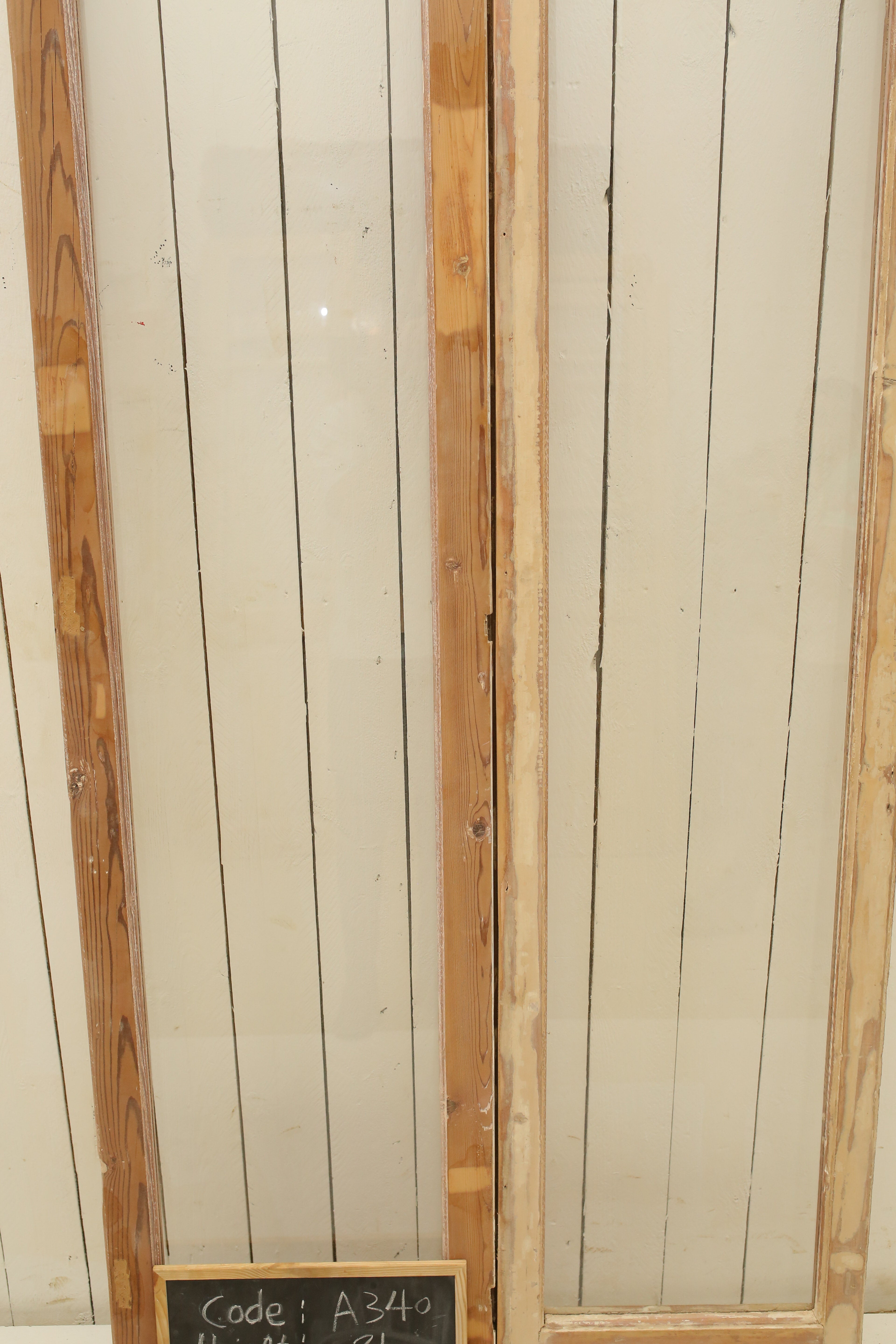 VINTAGE DBL FRENCH GLASS DOOR A340