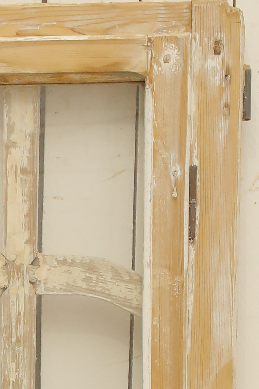Vintage Double French Glass Doors – 82.5" H x 44" W – A351