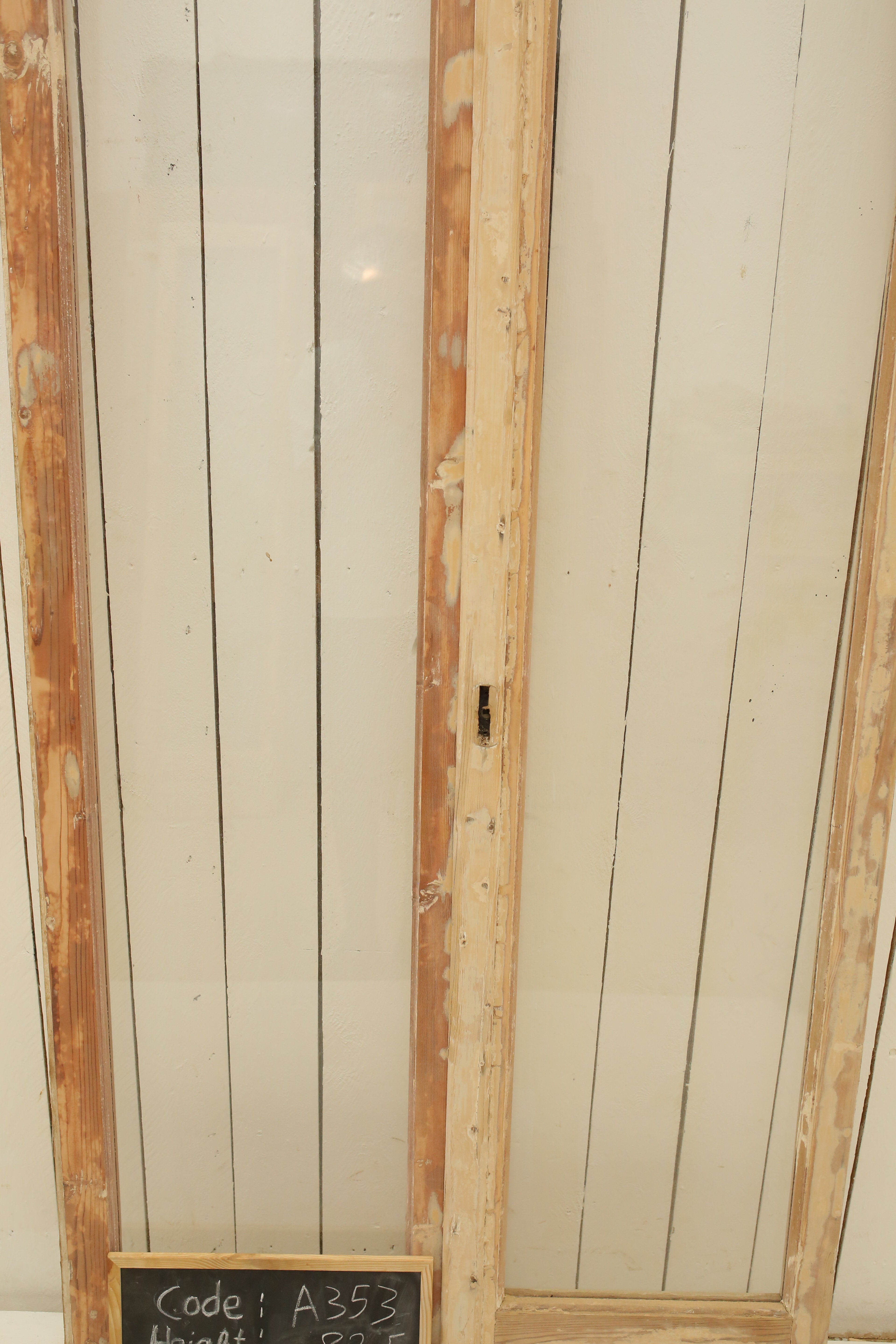 VINTAGE DBL FRENCH GLASS DOOR A353