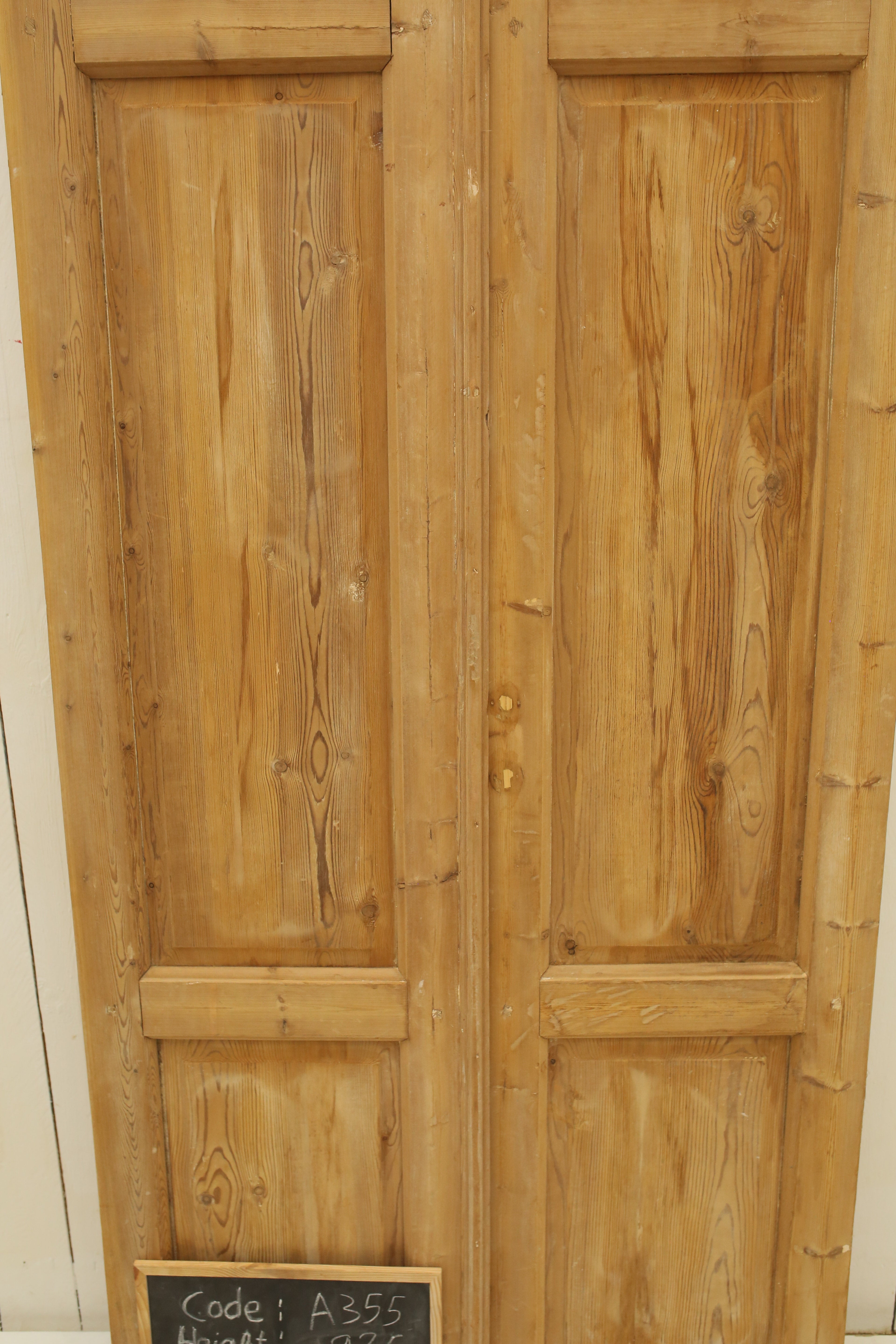 VINTAGE DBL FRENCH GLASS DOOR A355